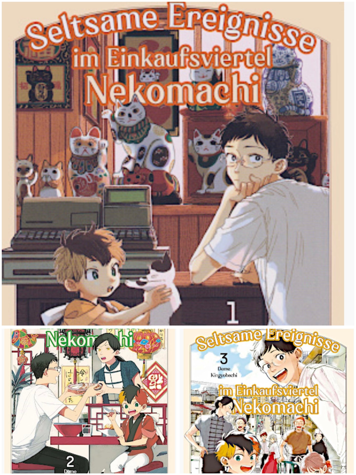 Seltsame Ereignisse im Einkaufsviertel Nekomachi 1-3