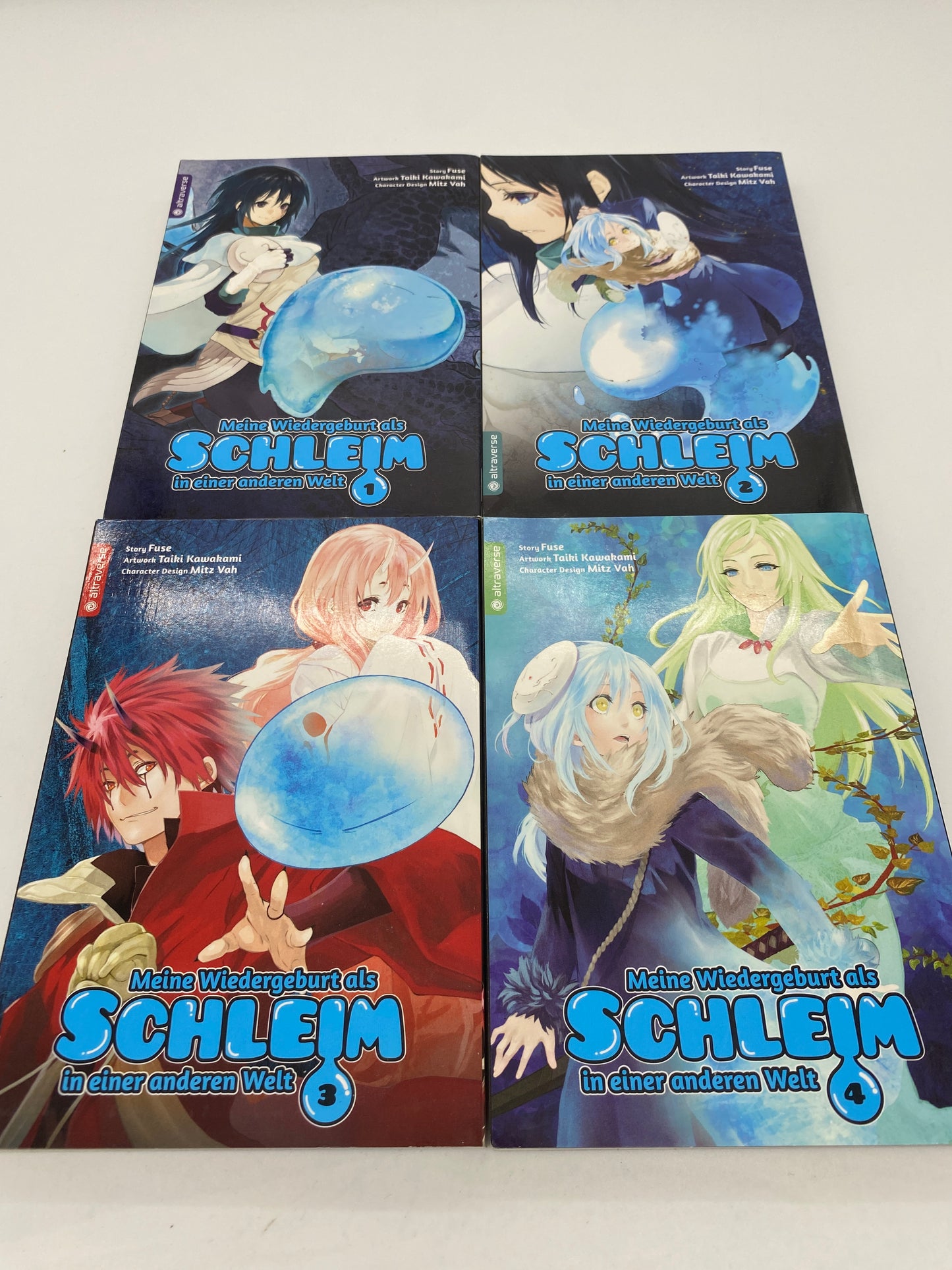 Meine Wiedergeburt als Schleim in eine andere Welt 1-4