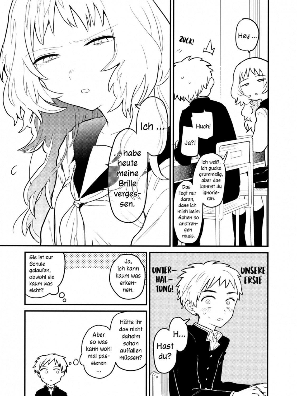 The Girl I Like Forgot Her Glasses 1 (Neu/ OVP)
