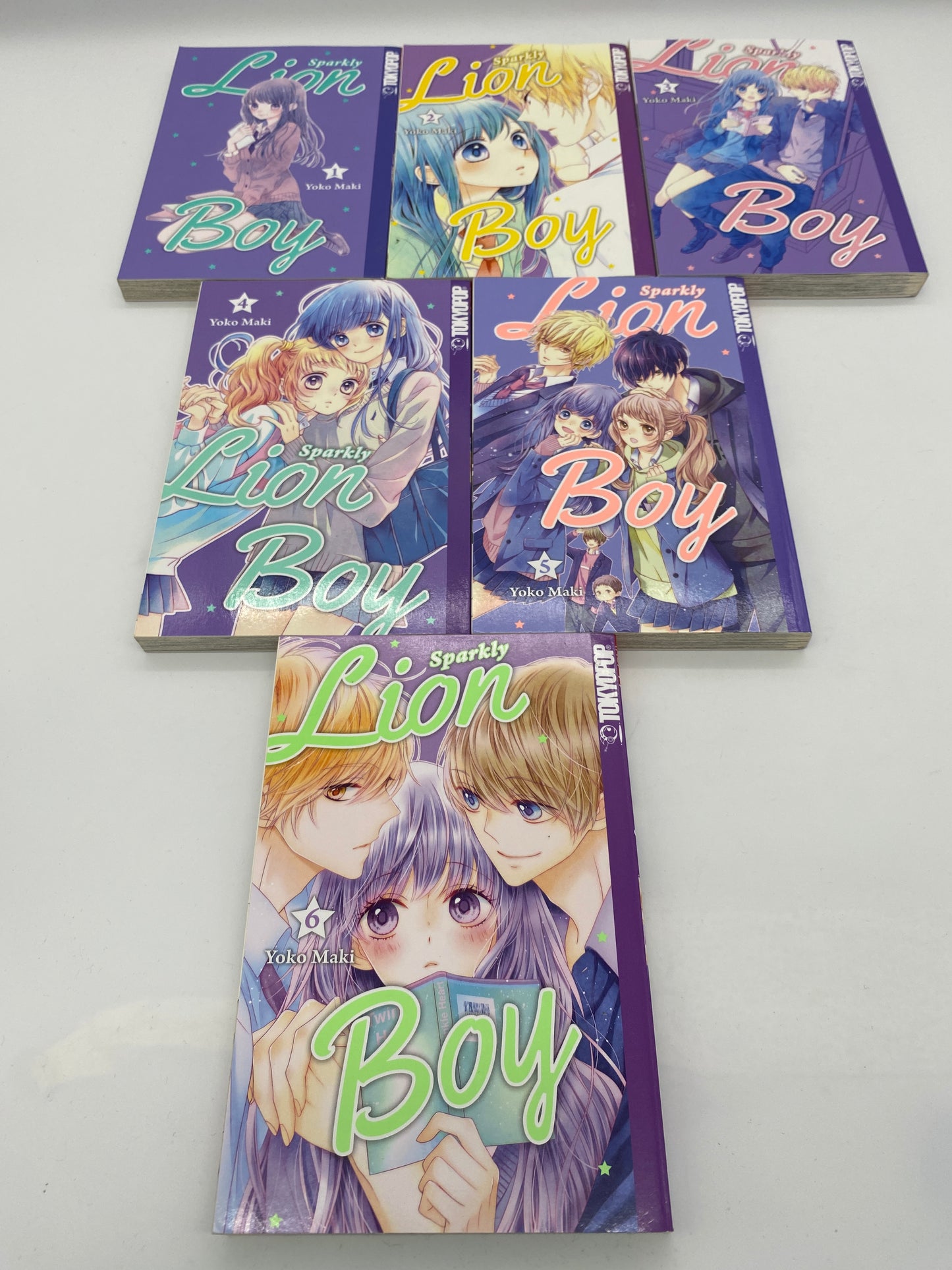 Sparkly Lion Boy 1-6