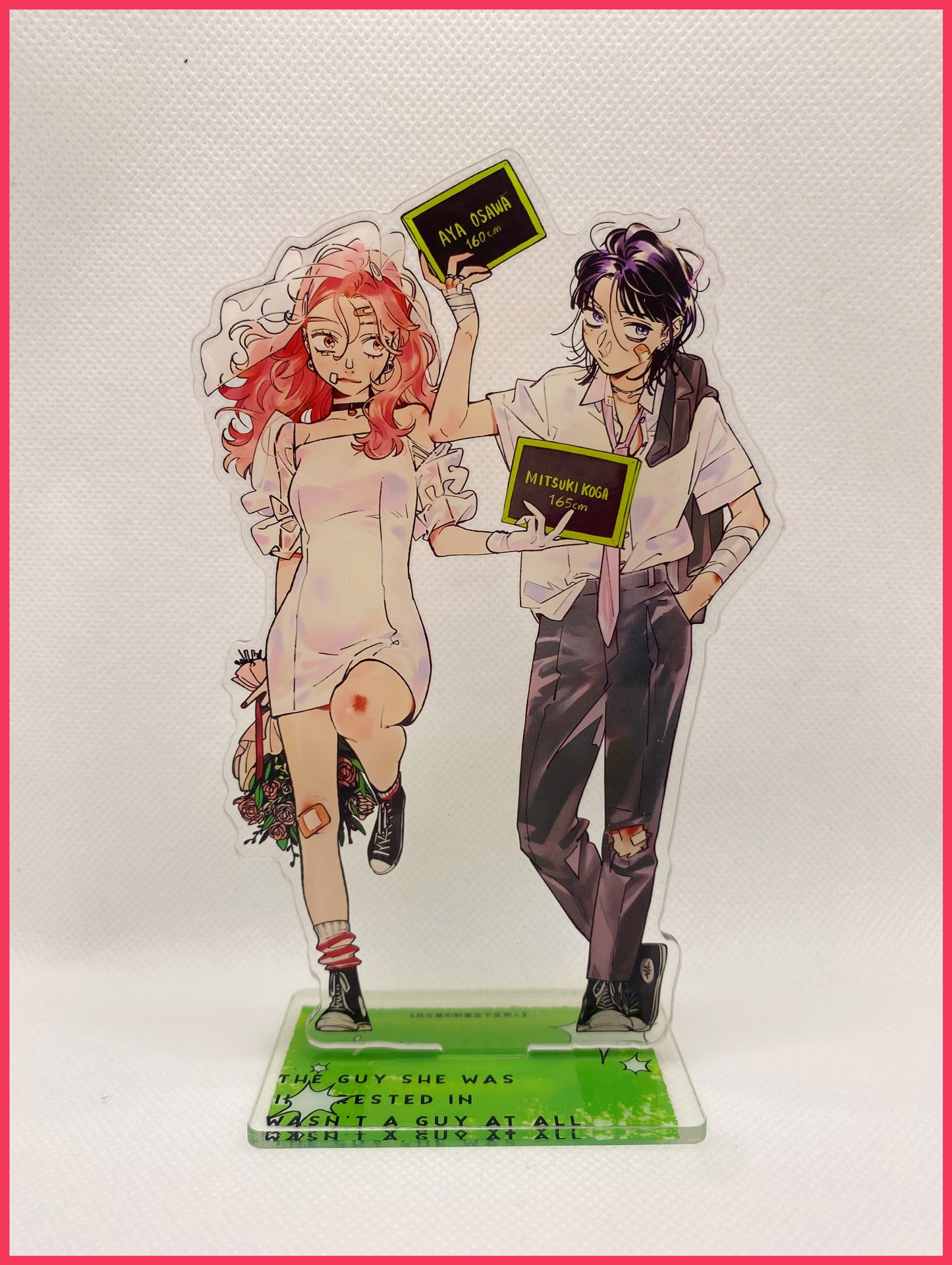 The Guy She Was Interested in Wasn't a Guy at All Acryl-Stand