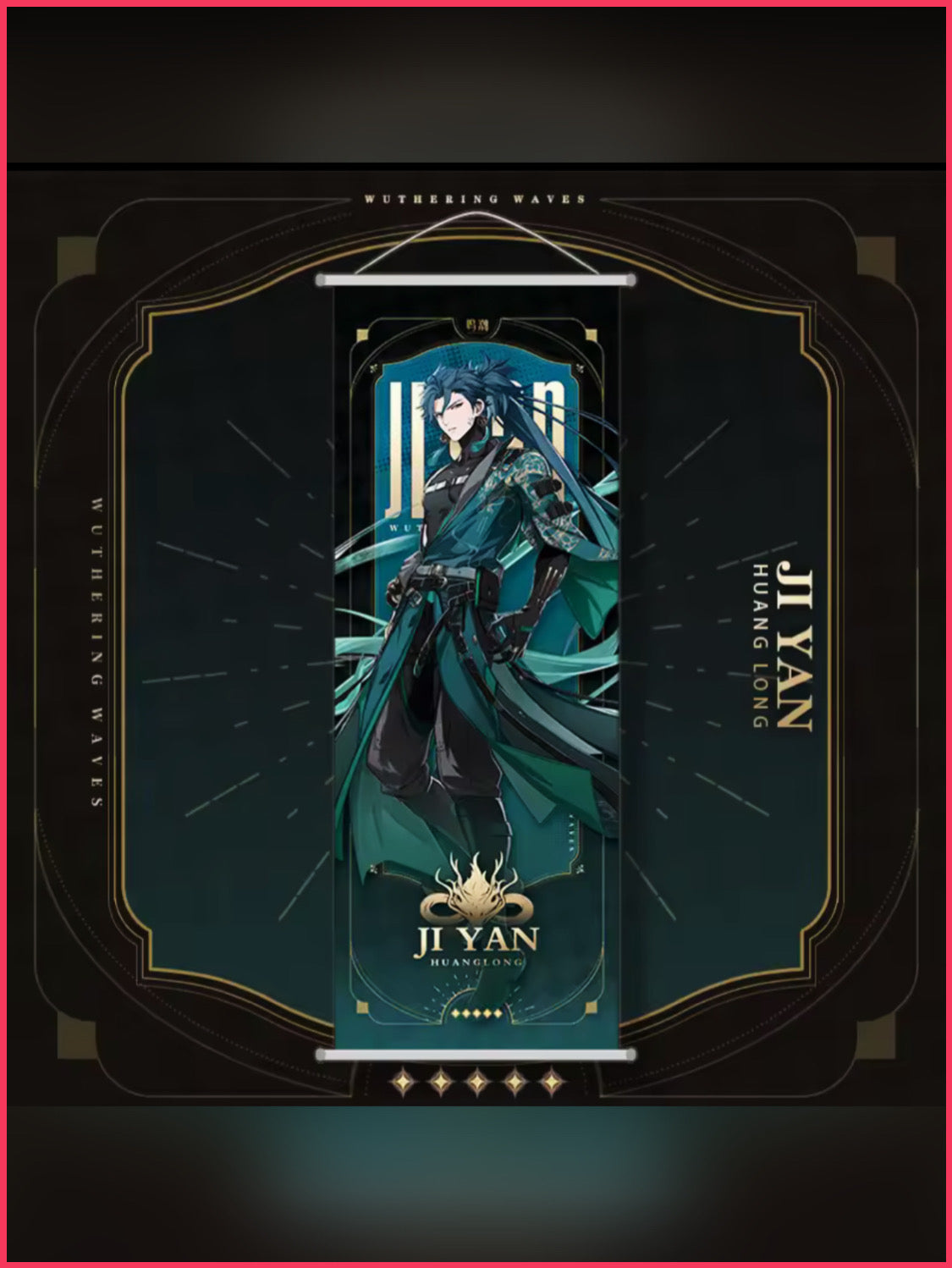 Wuthering Waves - Jiyan Wallscroll