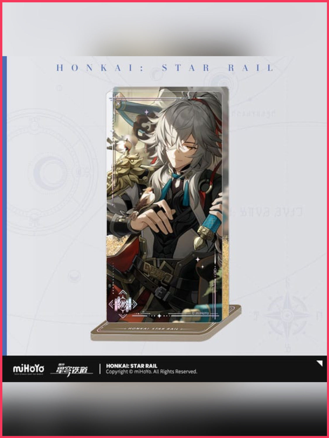 Honkai Star Rail Acryl-Stand/ Ornament mit Glitzer: Jing Yuan
