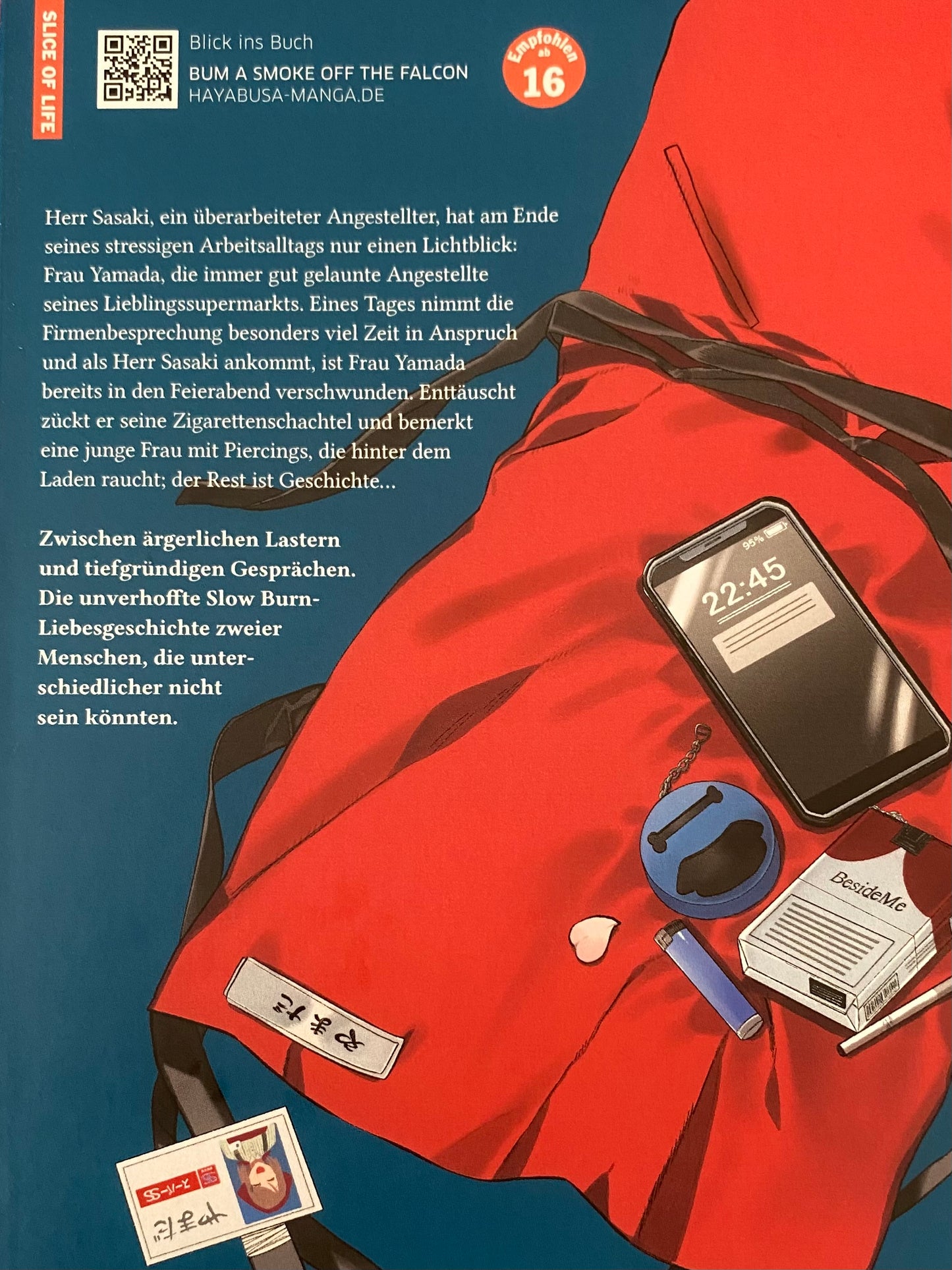 Smoking behind the Supermarket 1