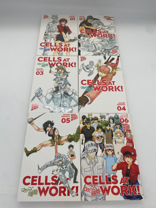Cells at Work! 1-6 + Black 1-7