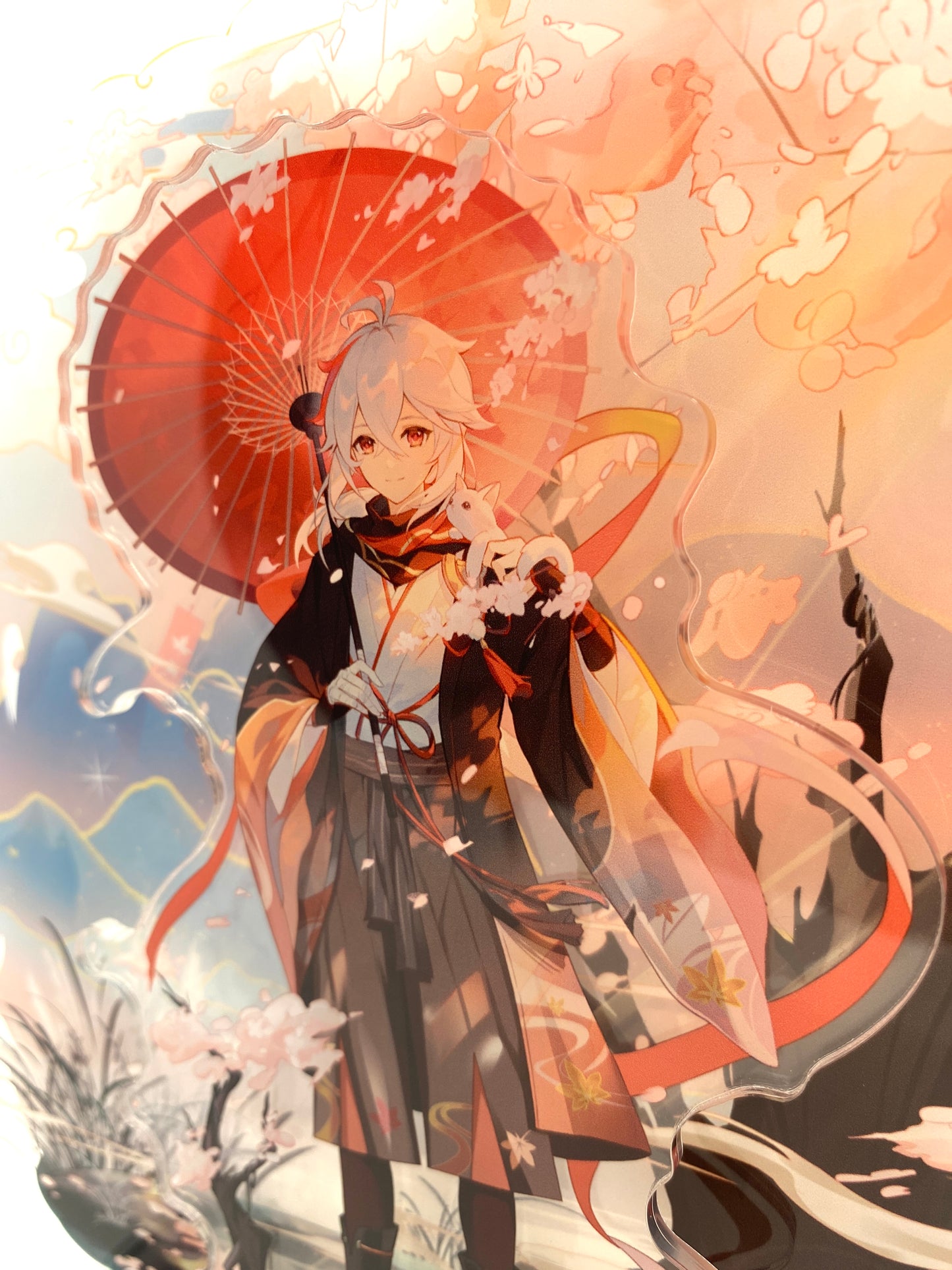 Genshin Impact Acryl-Stand - Kazuha Cherry Blossoms Vers. XXL