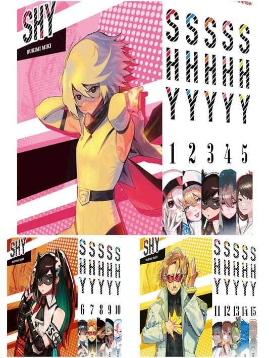 SHY 1-15 (3x Schuber)