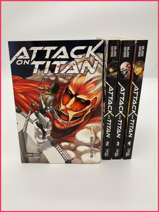 Attack on Titan 1-4