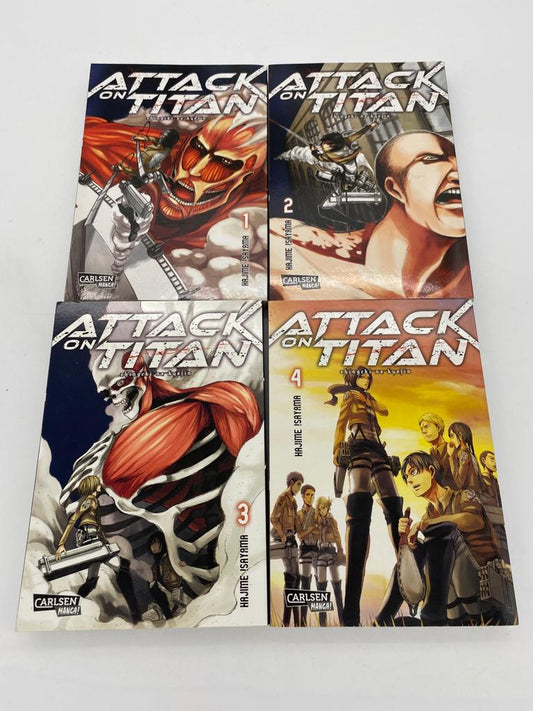 Attack on Titan 1-4