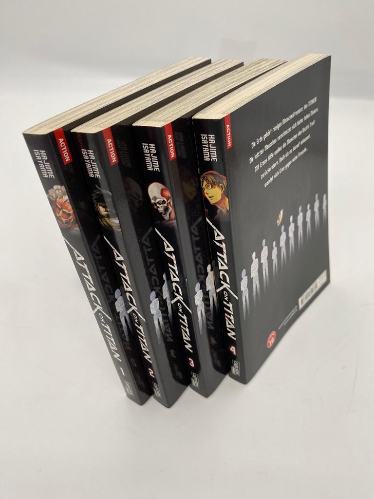 Attack on Titan 1-4
