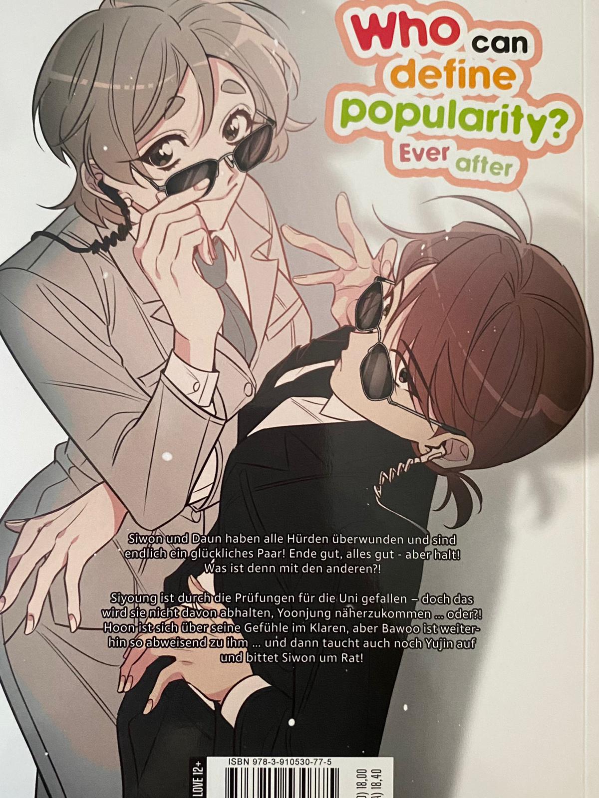 Who can define popularity? 1-4 + Ever After