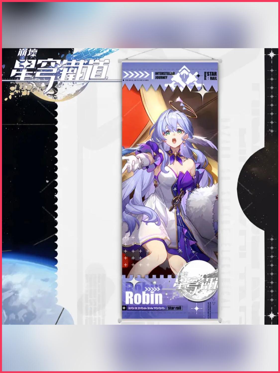 Honkai Star Rail - Robin Wallscroll