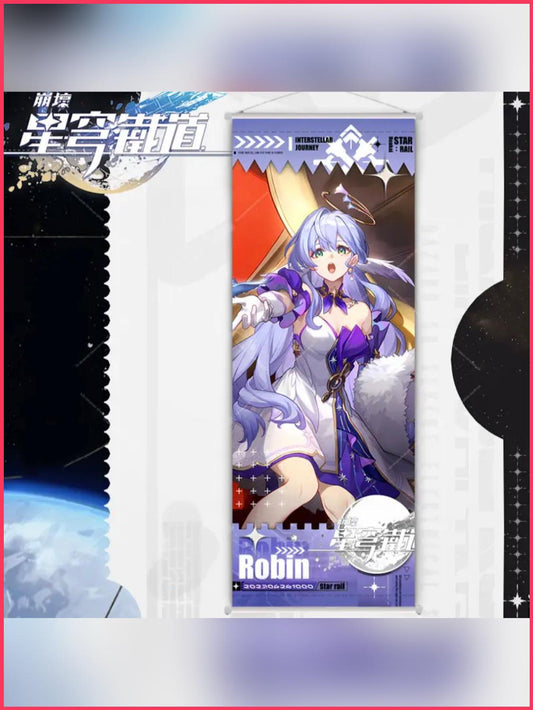 Honkai Star Rail - Robin Wallscroll