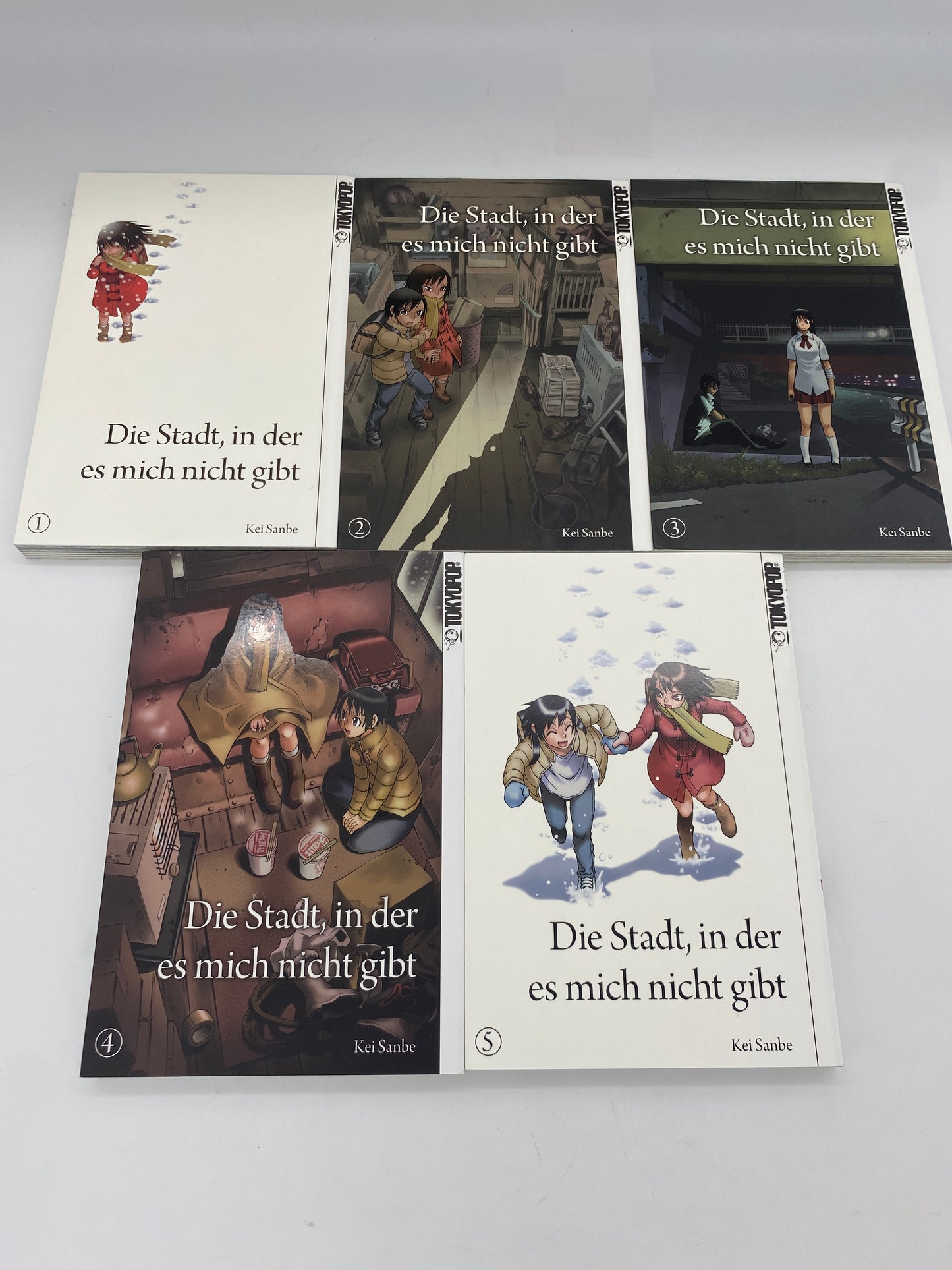 Die Stadt, in der es mich nicht gibt 1-9