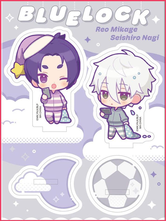 Blue Lock Acryl Stand - Chibi Reo & Nagi