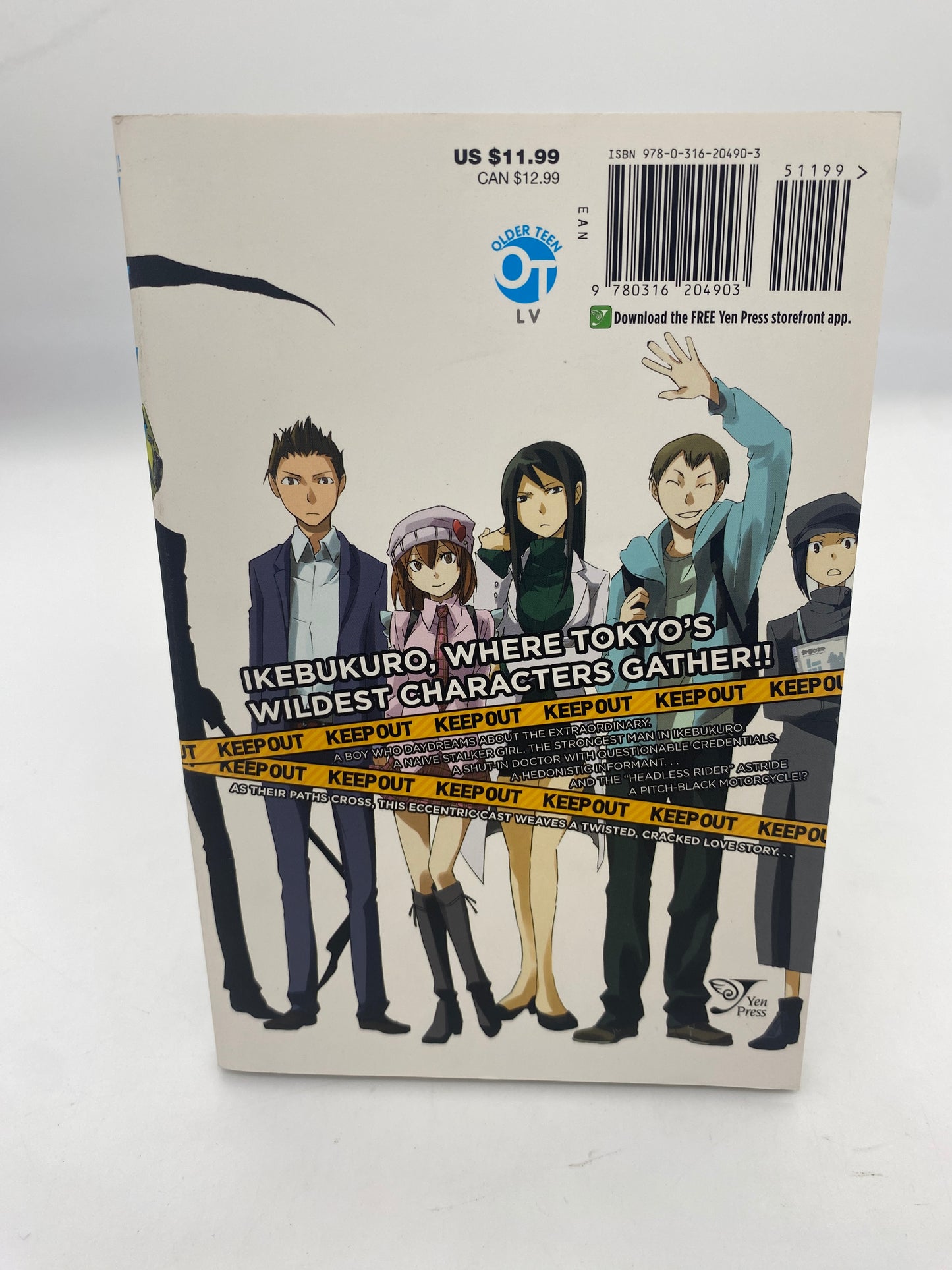Durarara!! Vol. 1-4 & Saika Arc Vol. 1-3
