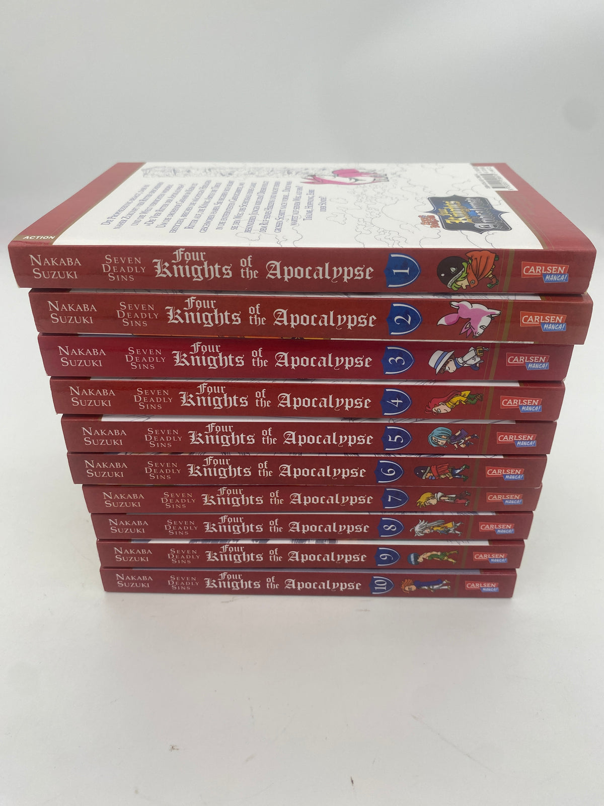 Seven Deadly Sins: Four Knights of the Apocalypse 1-10