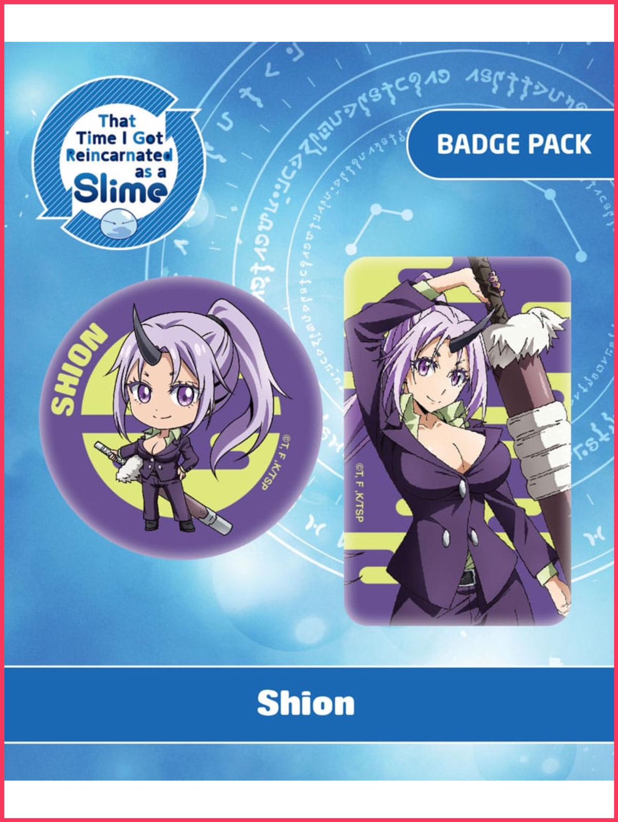 Meine Wiedergeburt als Schleim - Buttonset Shion