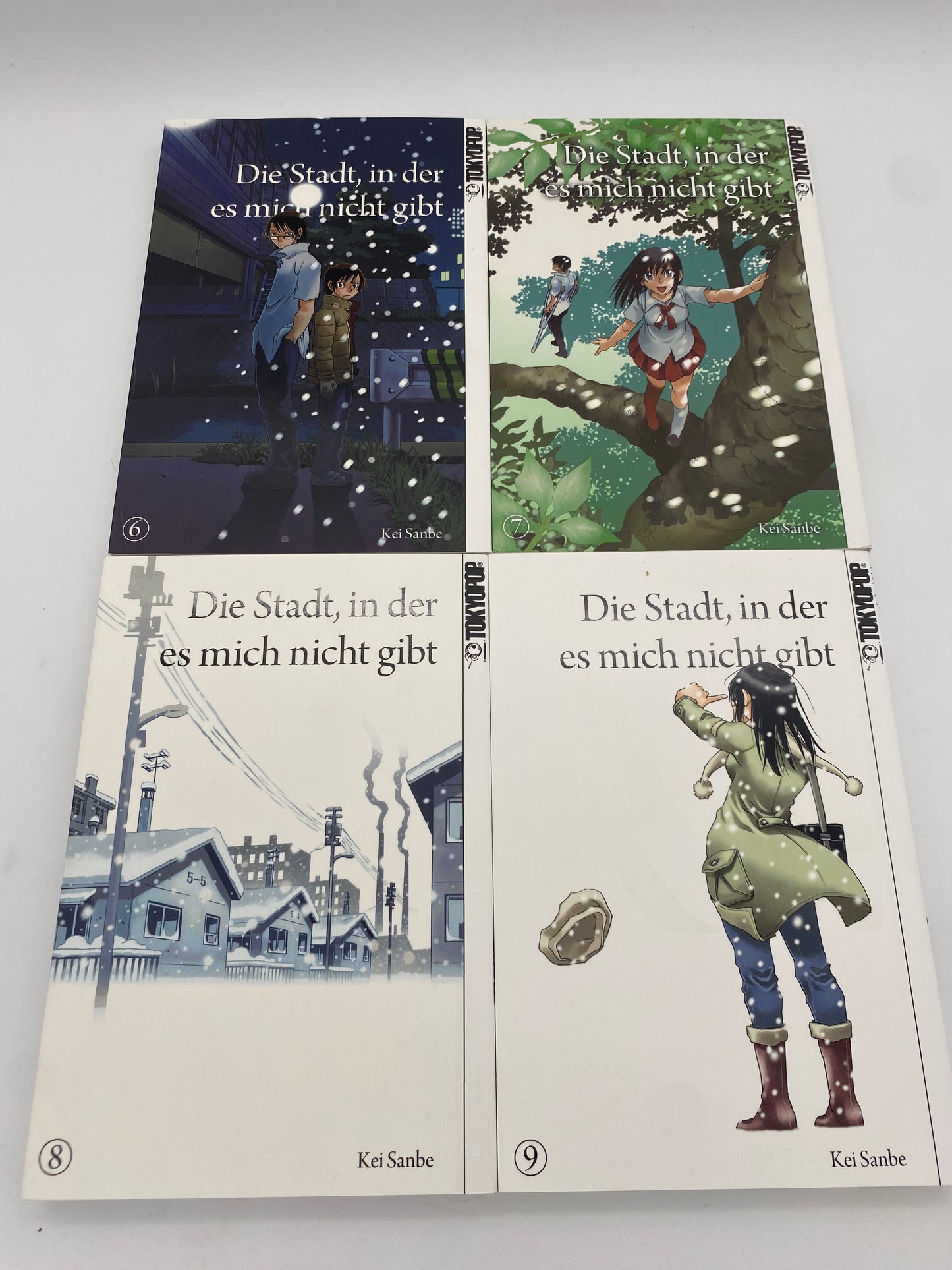 Die Stadt, in der es mich nicht gibt 1-9