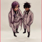 Togen Anki Acryl-Stand - Tsukuyomi Momoka & Ousuke Momokado