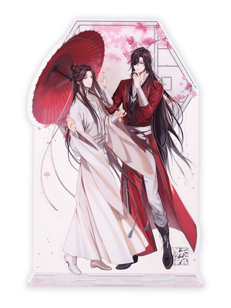 Heaven Official's Blessing Acryl-Stand - Blooming Flowers, Enchanted Heart 20 cm