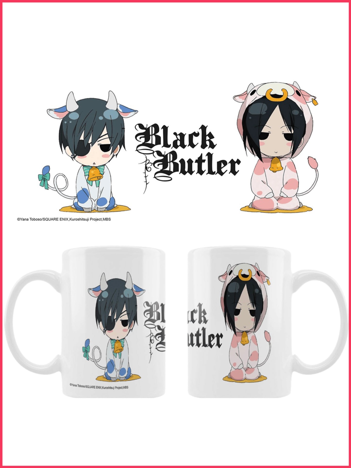 Black Butler Tasse - Chibi 350 ml