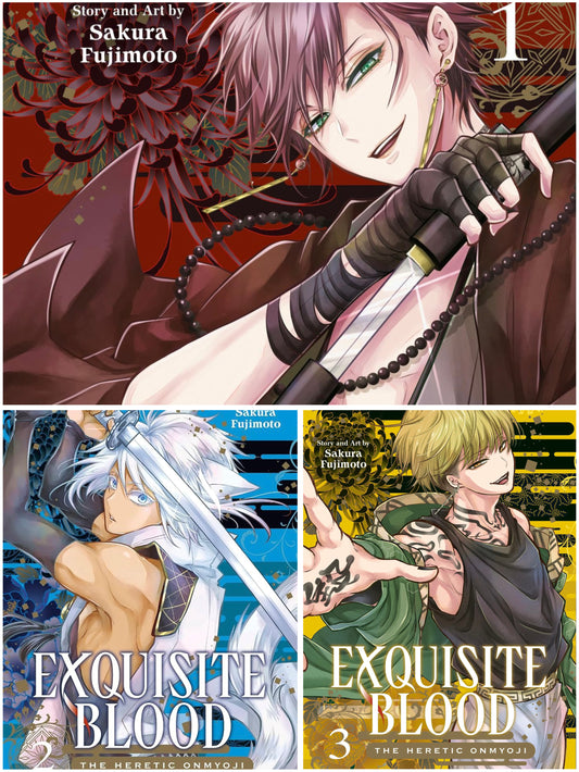 Exquisite Blood: The Heretic Onmyoji Vol. 1-3 (Neu)