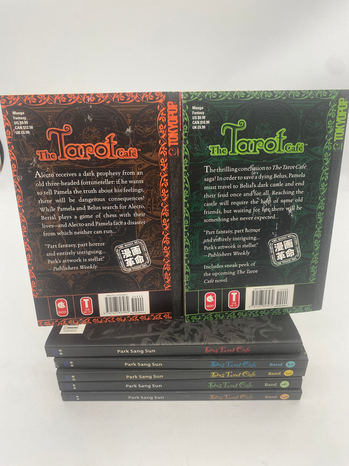 The Tarot Café 1-5 + Vol. 6 & 7