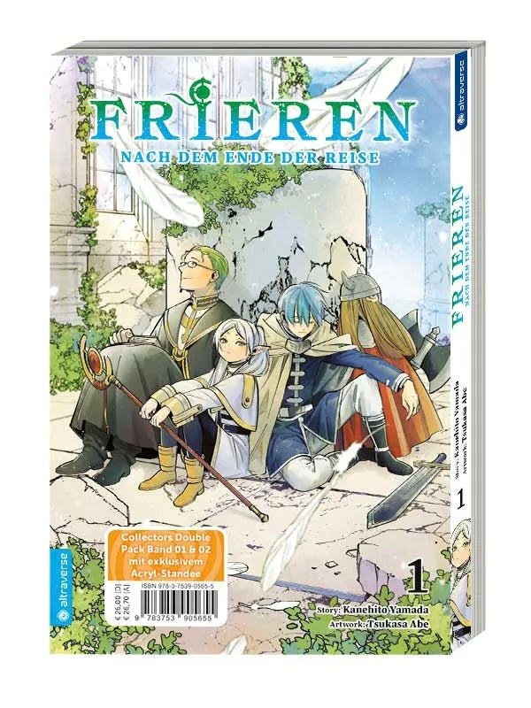 Frieren – Nach dem Ende der Reise 1-2 - Collectors Double Pack (Neu/ OVP) mit Acryl-Stand