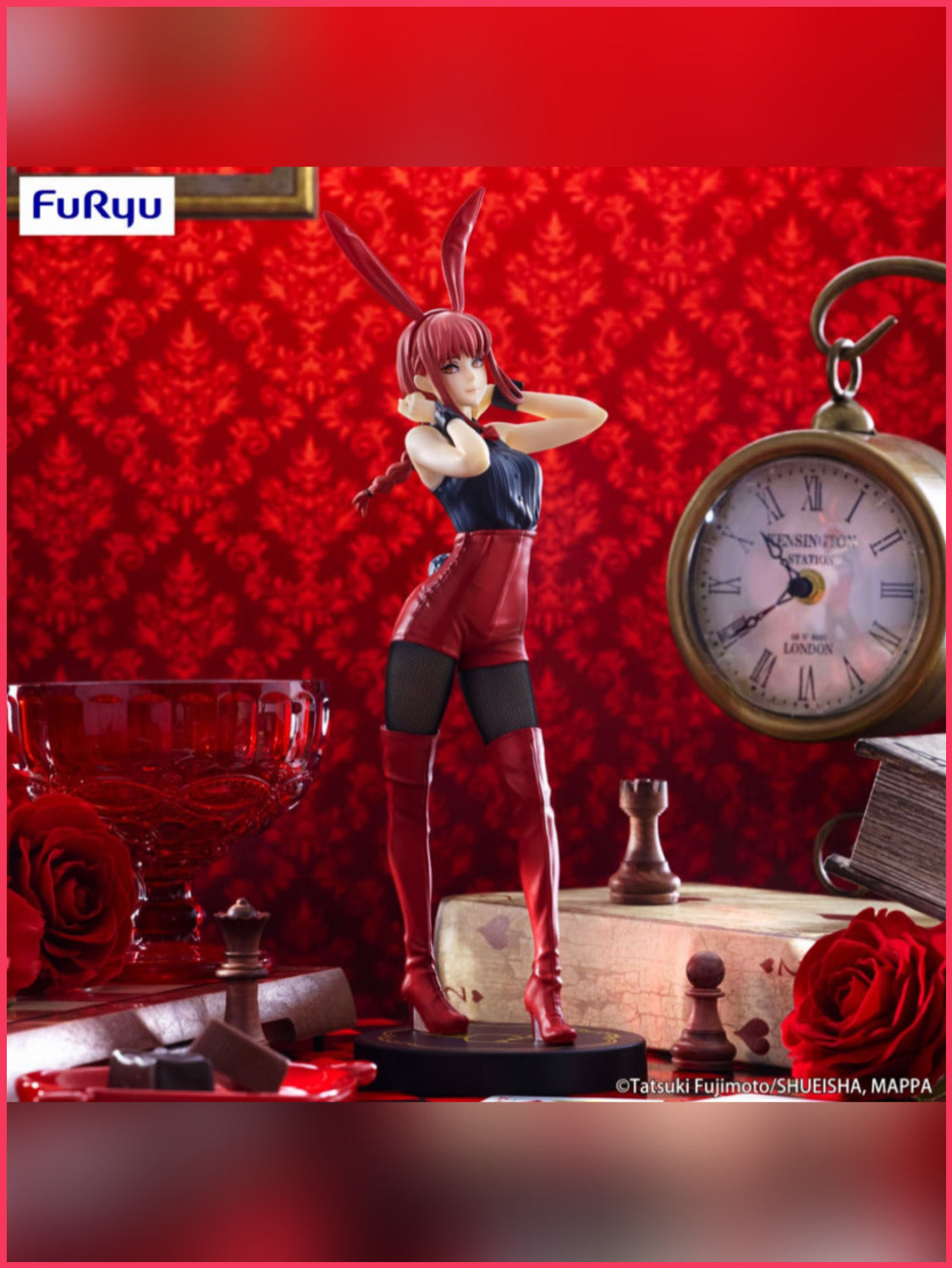 Chainsaw Man BiCute Bunnies - Makima Red Color Figur Ver. 30 cm (Neu/ OVP)