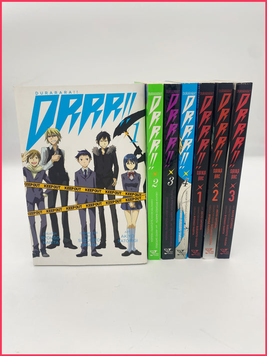 Durarara!! Vol. 1-4 & Saika Arc Vol. 1-3