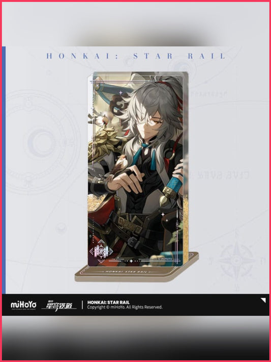 Honkai Star Rail Acryl-Stand/ Ornament mit Glitzer: Jing Yuan