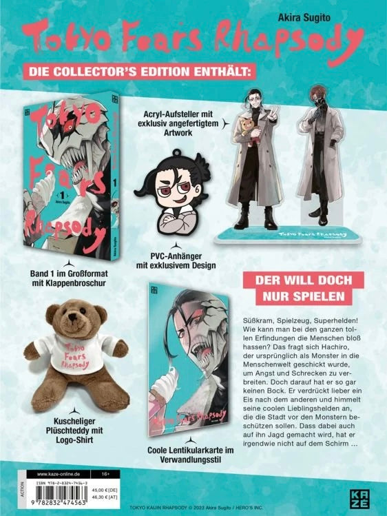 Tokyo Fears Rhapsody Collector's Edition 1 (Neu)