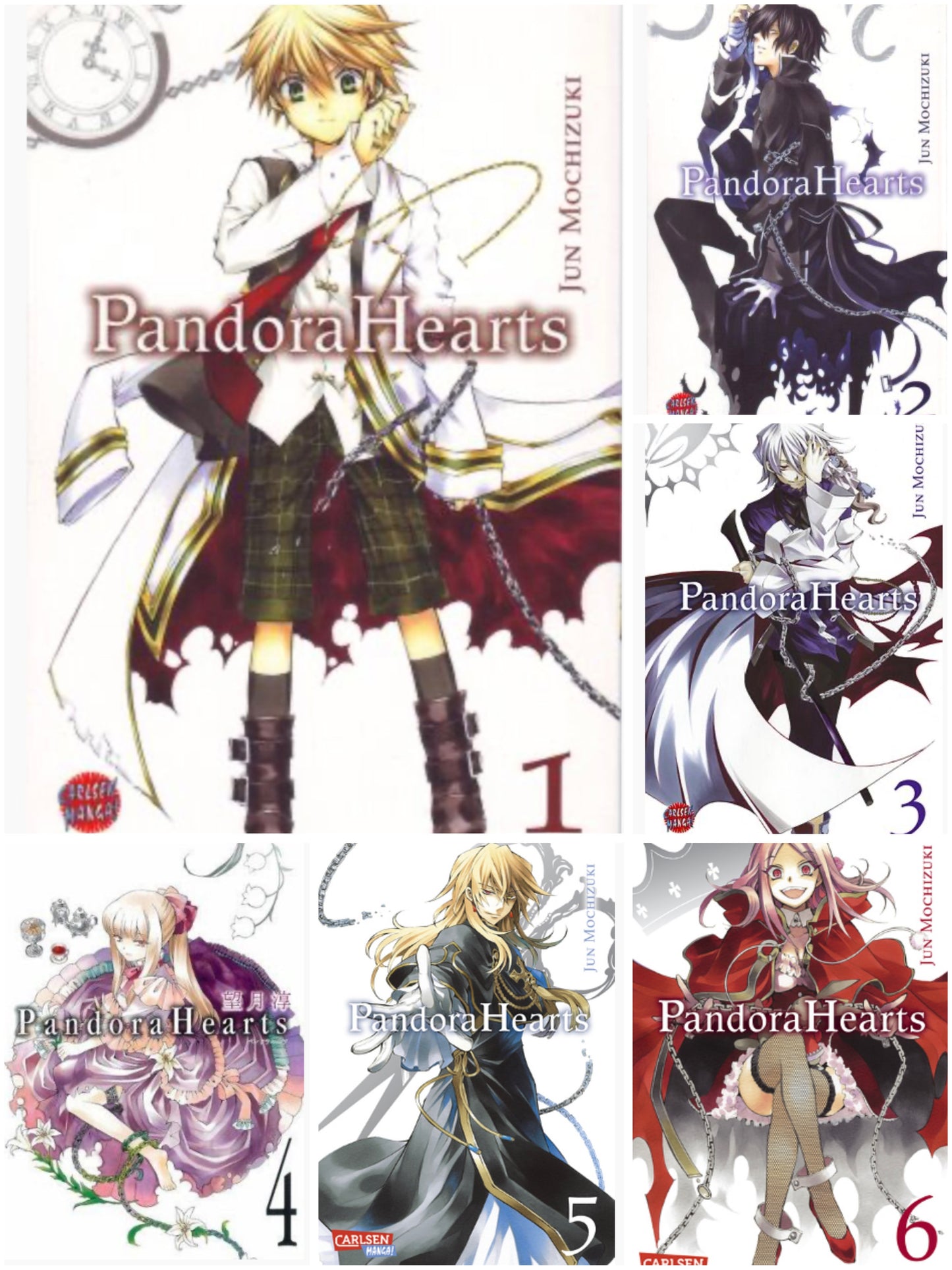 Pandora Hearts 1-6