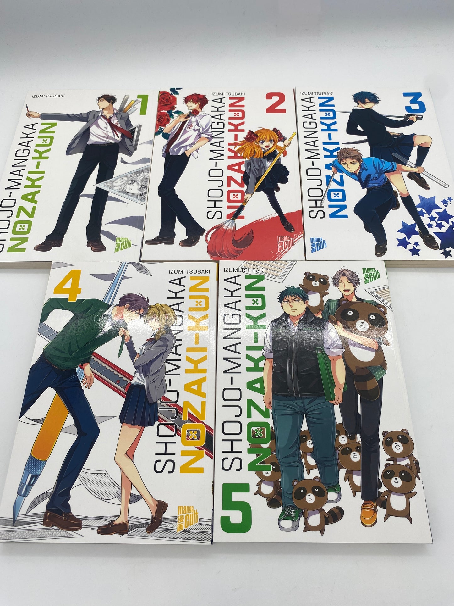 Shojo-Mangaka Nozaki-kun 1-10