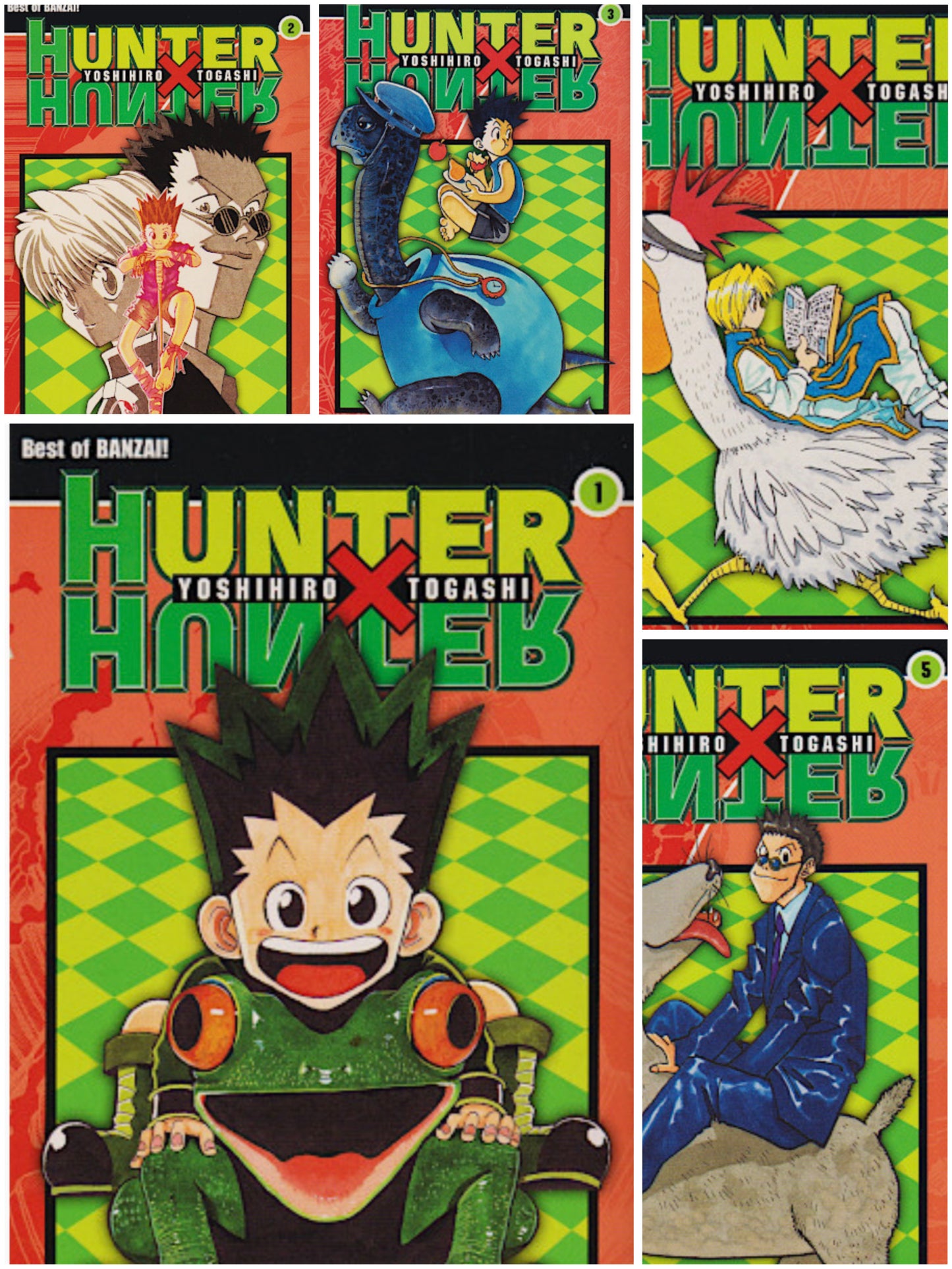 Hunter x Hunter 1-5