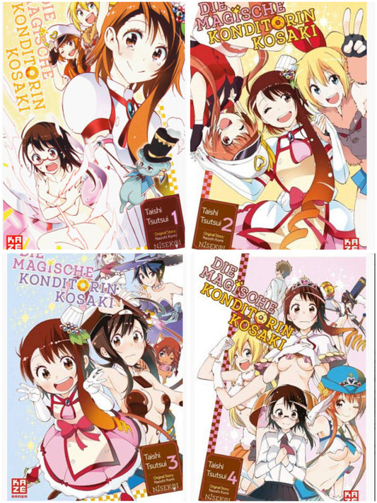 Die magische Konditorin Kosaki 1-4