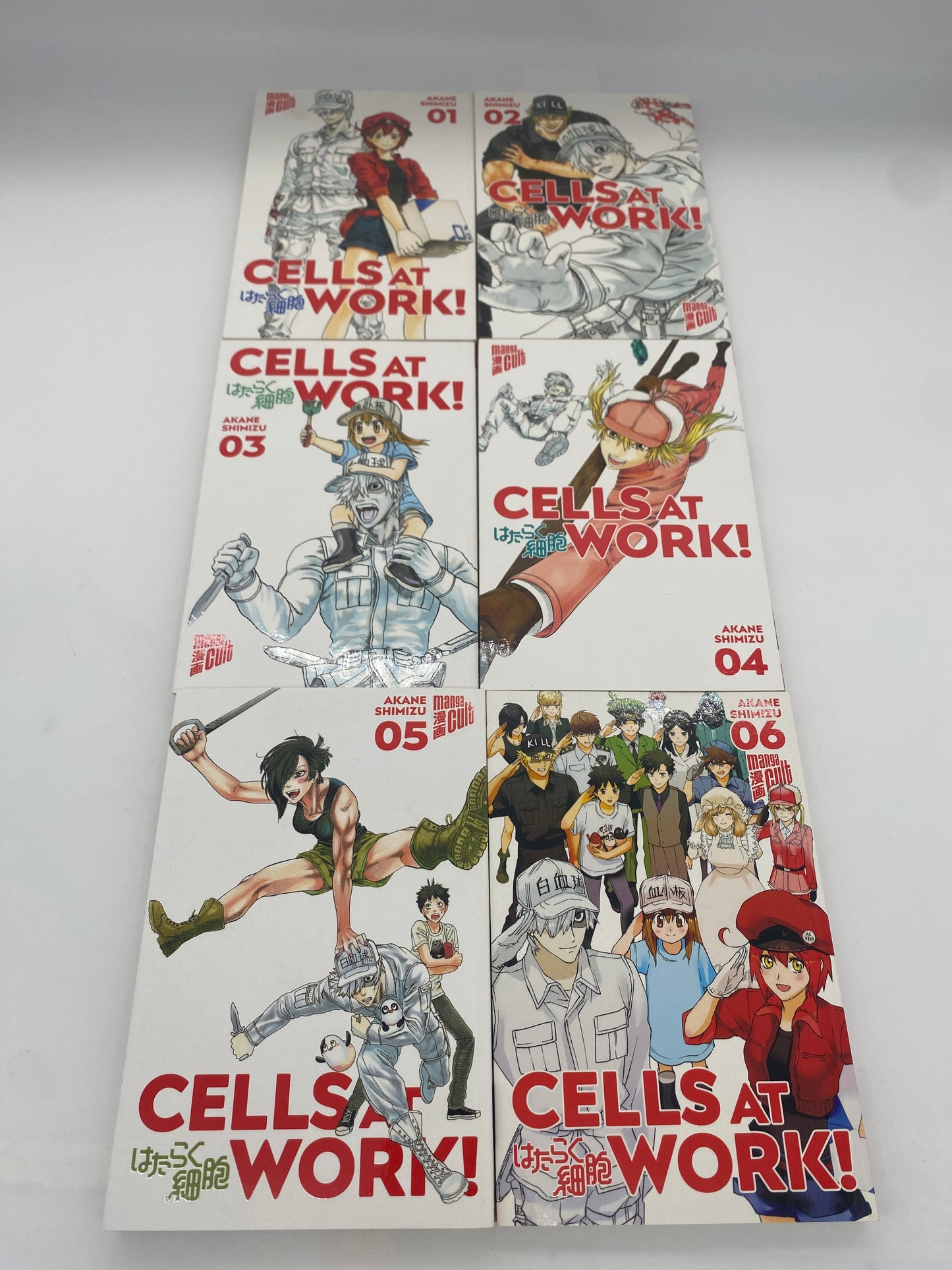 Cells at Work! 1-6 + Black 1-7