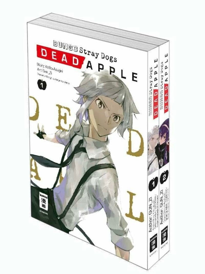 Bungo Stray Dogs DEAD APPLE Doppelpack 1 (enthält die Bände 1 und 2) (Neu)