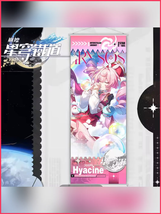 Honkai Star Rail - Hyacine Wallscroll