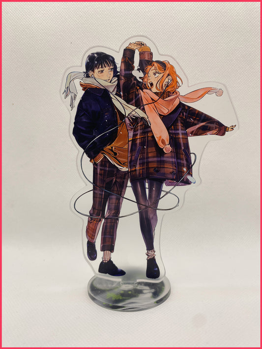 The Guy She Was Interested in Wasn't a Guy at All Acryl-Stand - Dancing