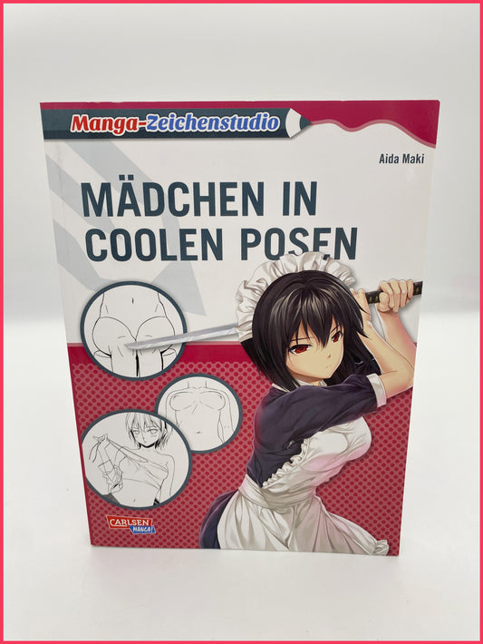 Manga-Zeichenstudio: Mädchen in coolen Posen