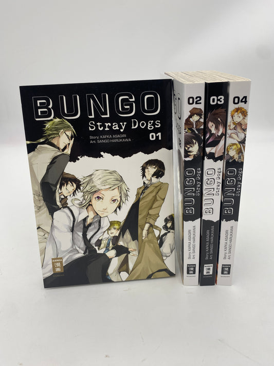 Bungo Stray Dogs 1-4