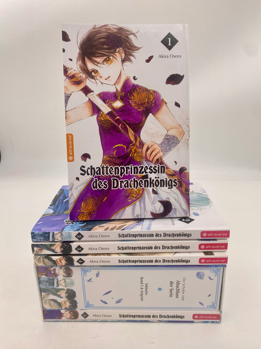 Schattenprinzessin des Drachenkönigs 1-5 mit Schuber