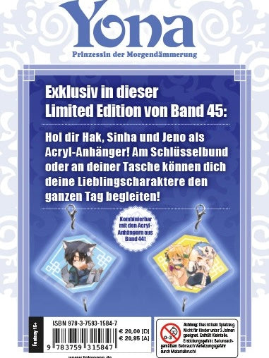 Yona - Prinzessin der Morgendämmerung Limited Edition 45 (Neu)