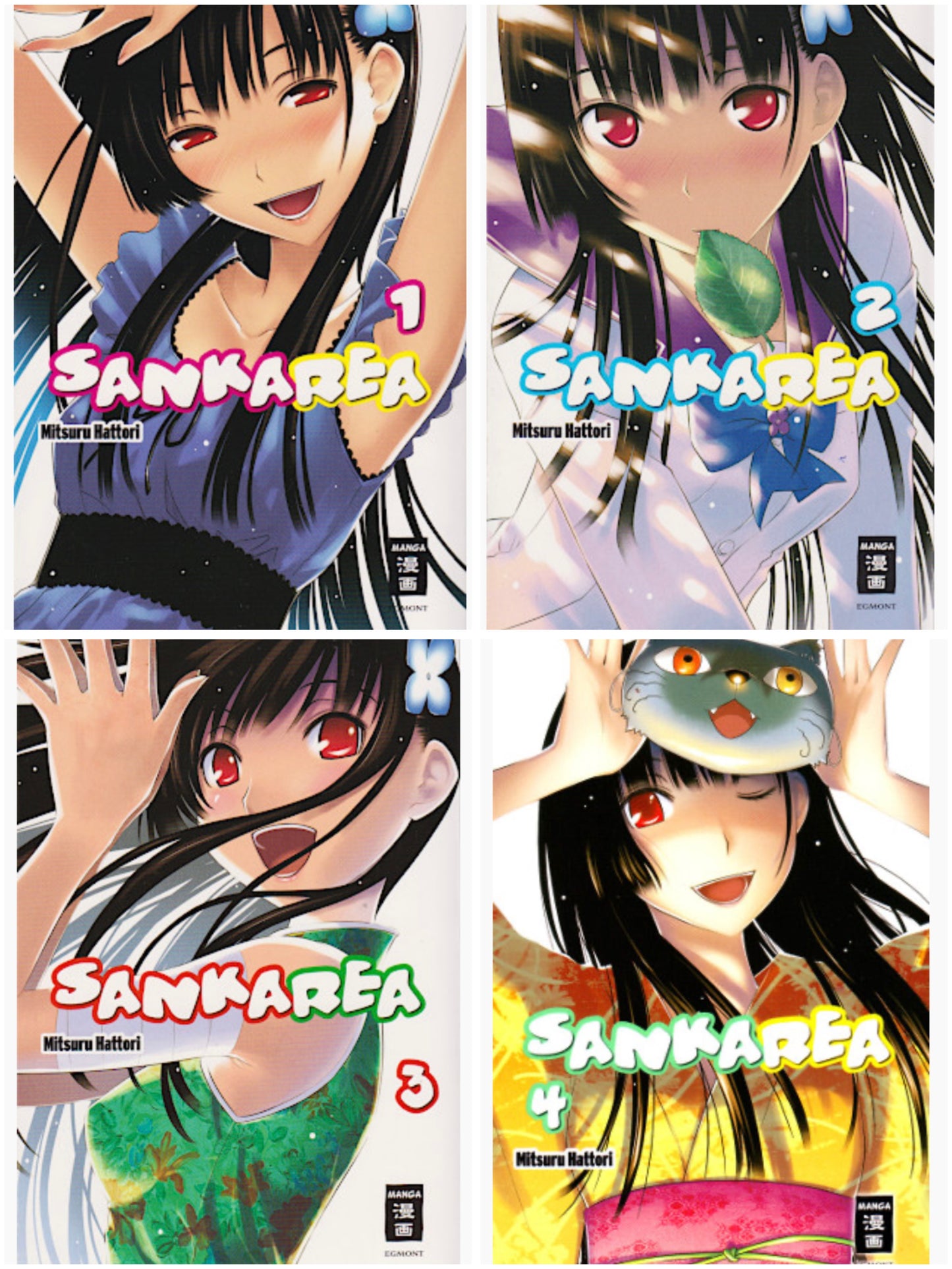 Sankarea 1-4