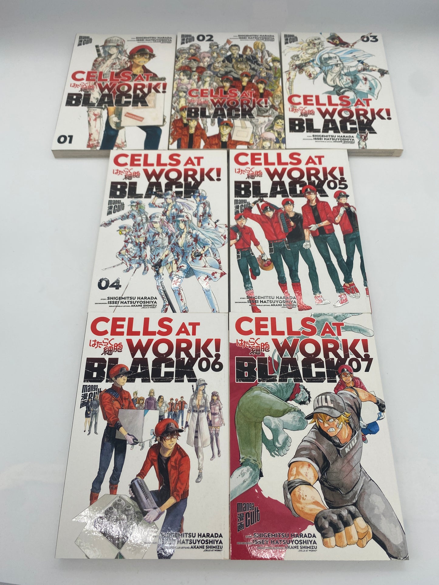 Cells at Work! 1-6 + Black 1-7