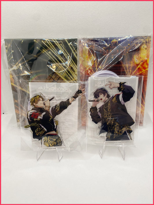 Paradox Live Acryl-Stand - Chisei Kuzuryu & Haruomi Shingu - 5th Anniversary LED Set