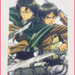 Attack on Titan Eren & Levi Poster DIN A3