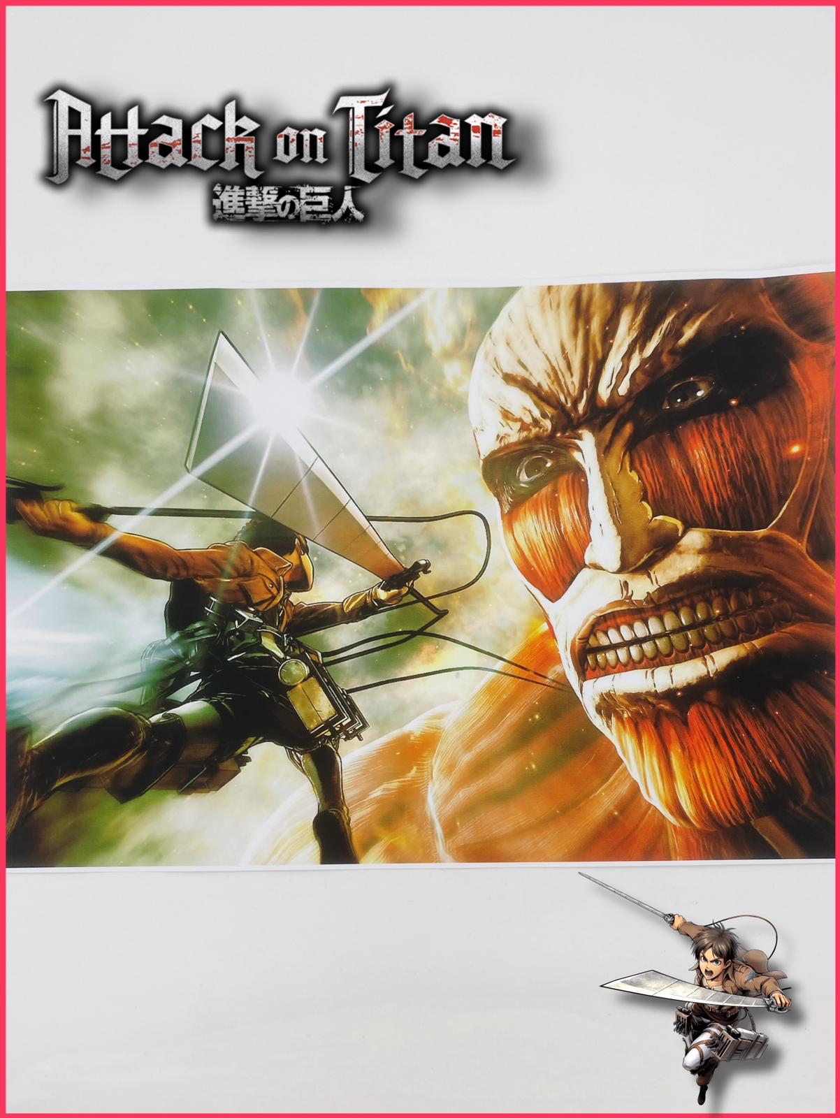 Attack on Titan Eren Poster DIN A3